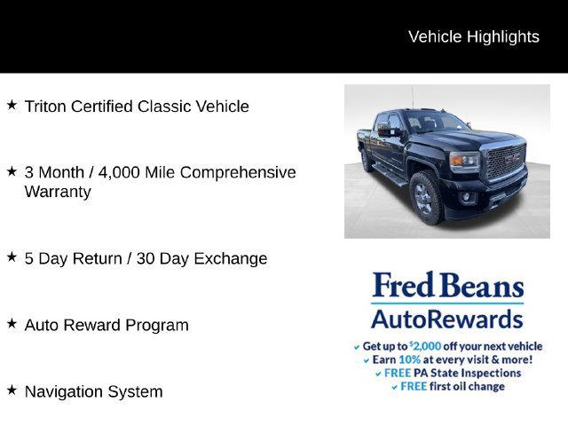 Used 2015 GMC Sierra 2500 Denali w/ Snow Plow Prep Package AWD/4WD image 5