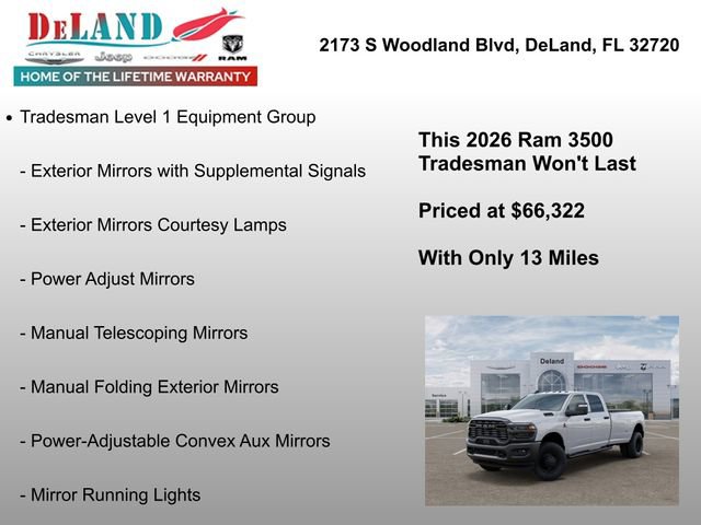New 2026 RAM 3500 Tradesman image 19