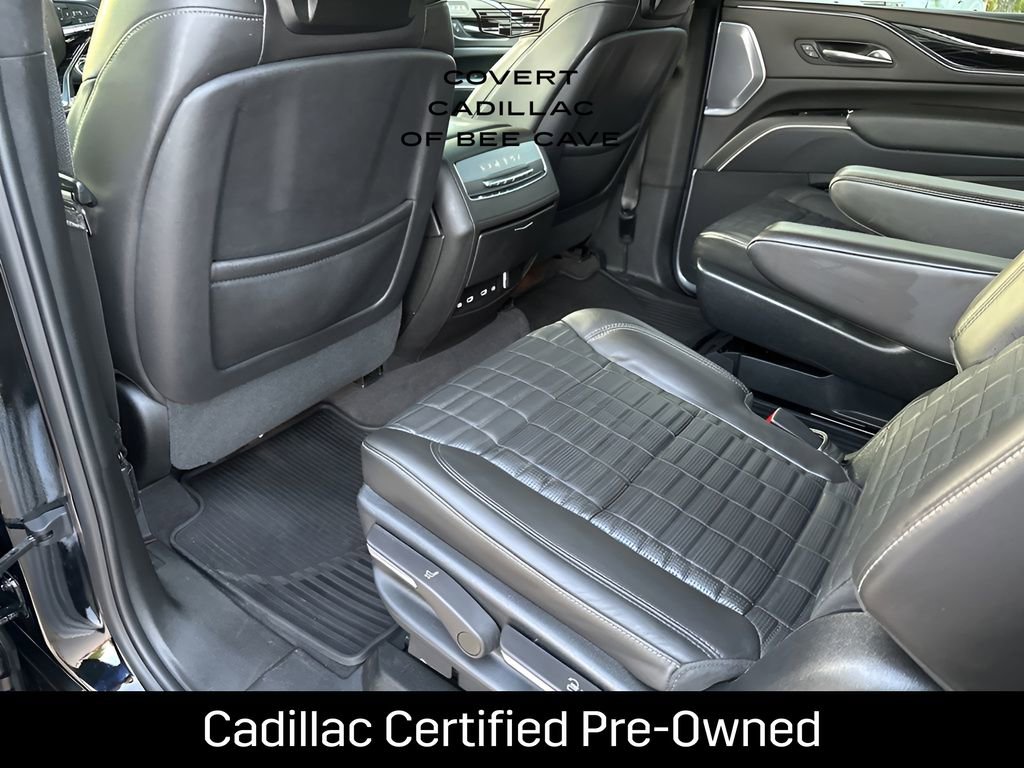 Certified 2023 Cadillac Escalade ESV V w/ LPO, ONYX Package image 22