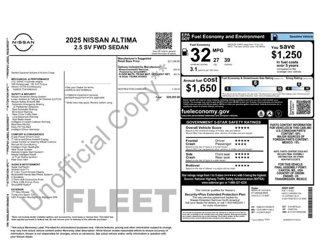 Used 2025 Nissan Altima 2.5 SV image 41