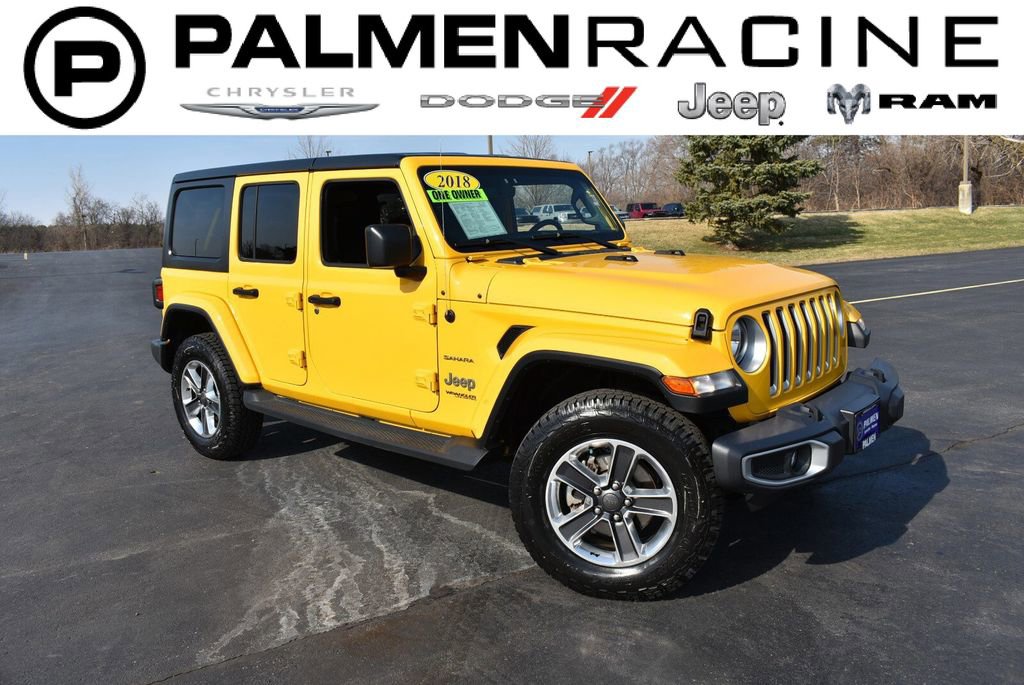 Used 2018 Jeep Wrangler Unlimited Sahara image 1