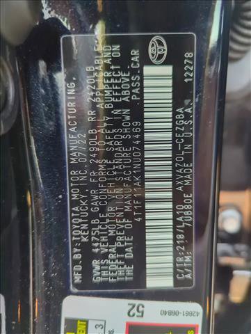 Used 2022 Toyota Camry XLE image 26