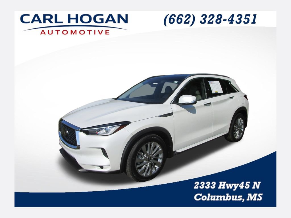 Used 2023 INFINITI QX50 Luxe w/ Cargo Package FWD image 1