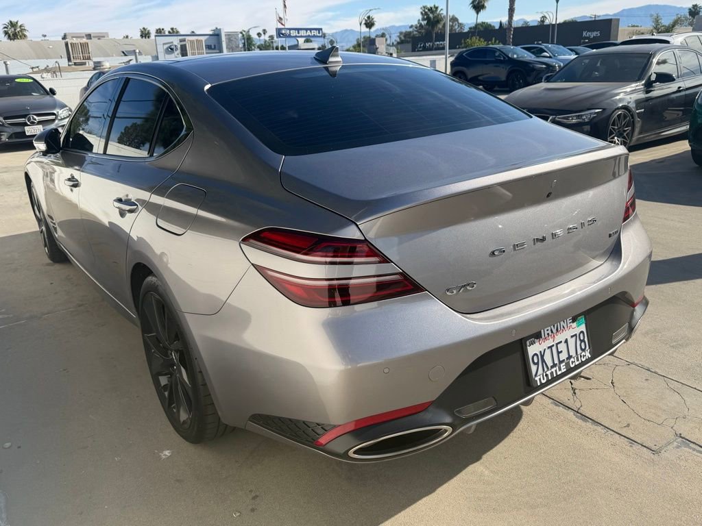 Used 2023 Genesis G70 3.3T w/ Sport Prestige Package image 5