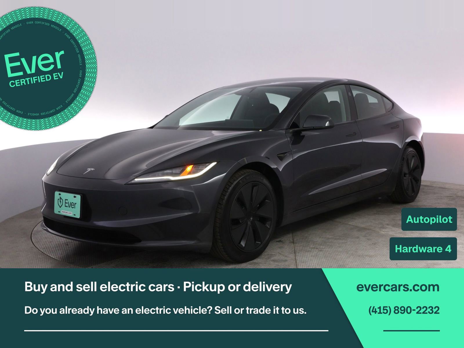 Used 2025 Tesla Model 3 Long Range RWD image 1