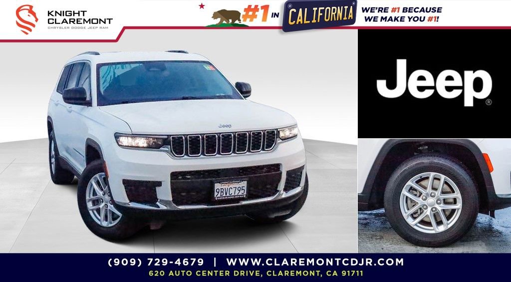 Certified 2022 Jeep Grand Cherokee L Laredo w/ Luxury Tech Group I