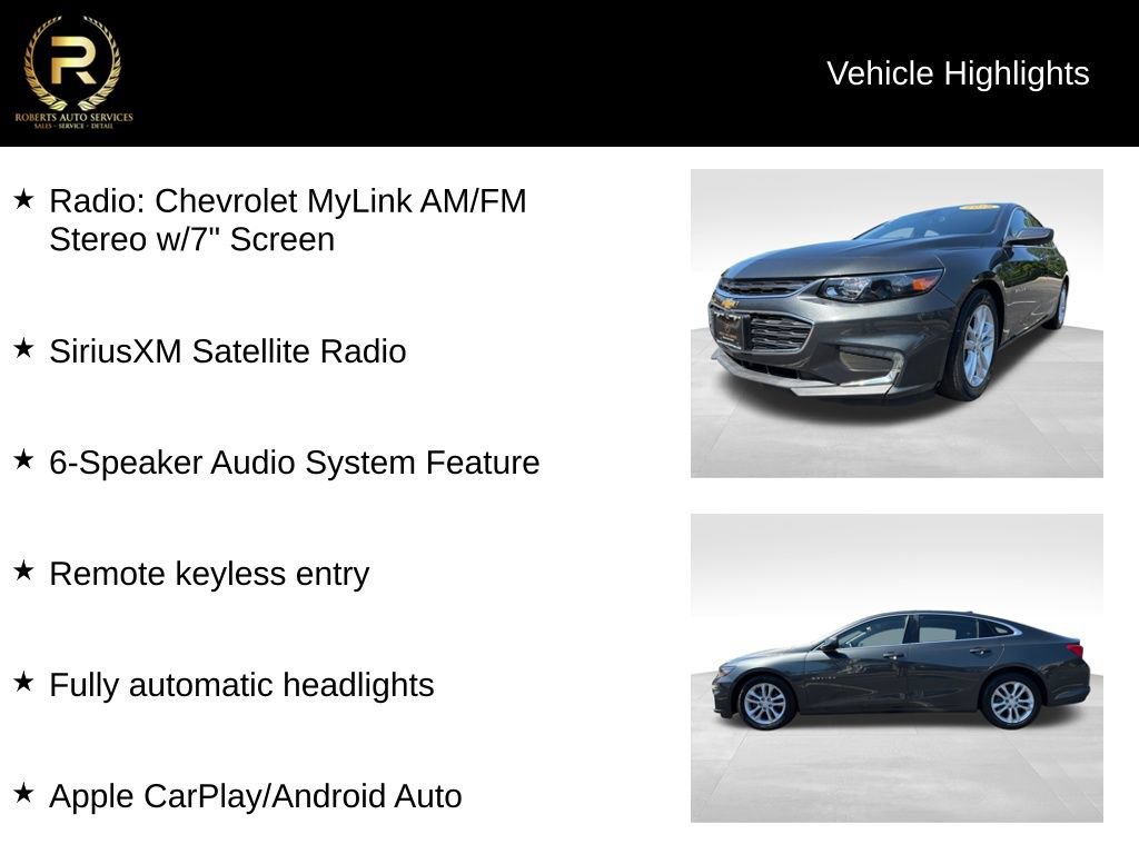 Used 2018 Chevrolet Malibu LT FWD image 9