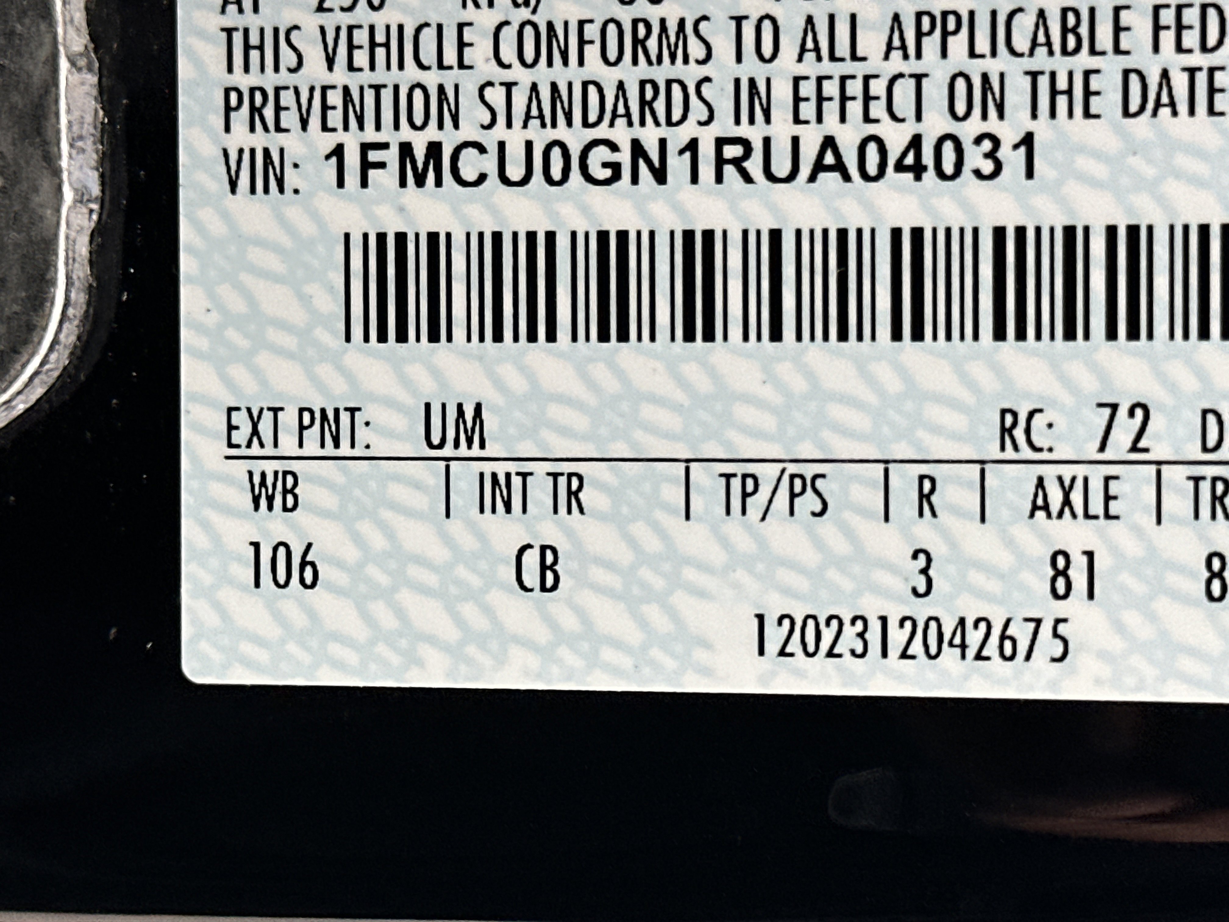 Used 2024 Ford Escape Active image 32