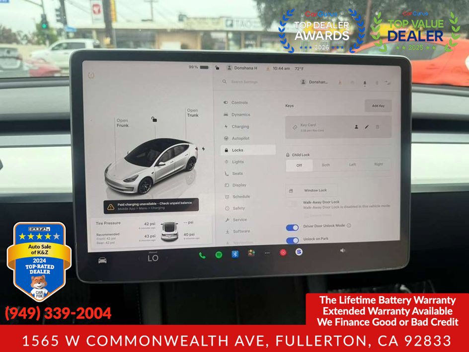 Used 2022 Tesla Model 3 Long Range AWD/4WD image 24