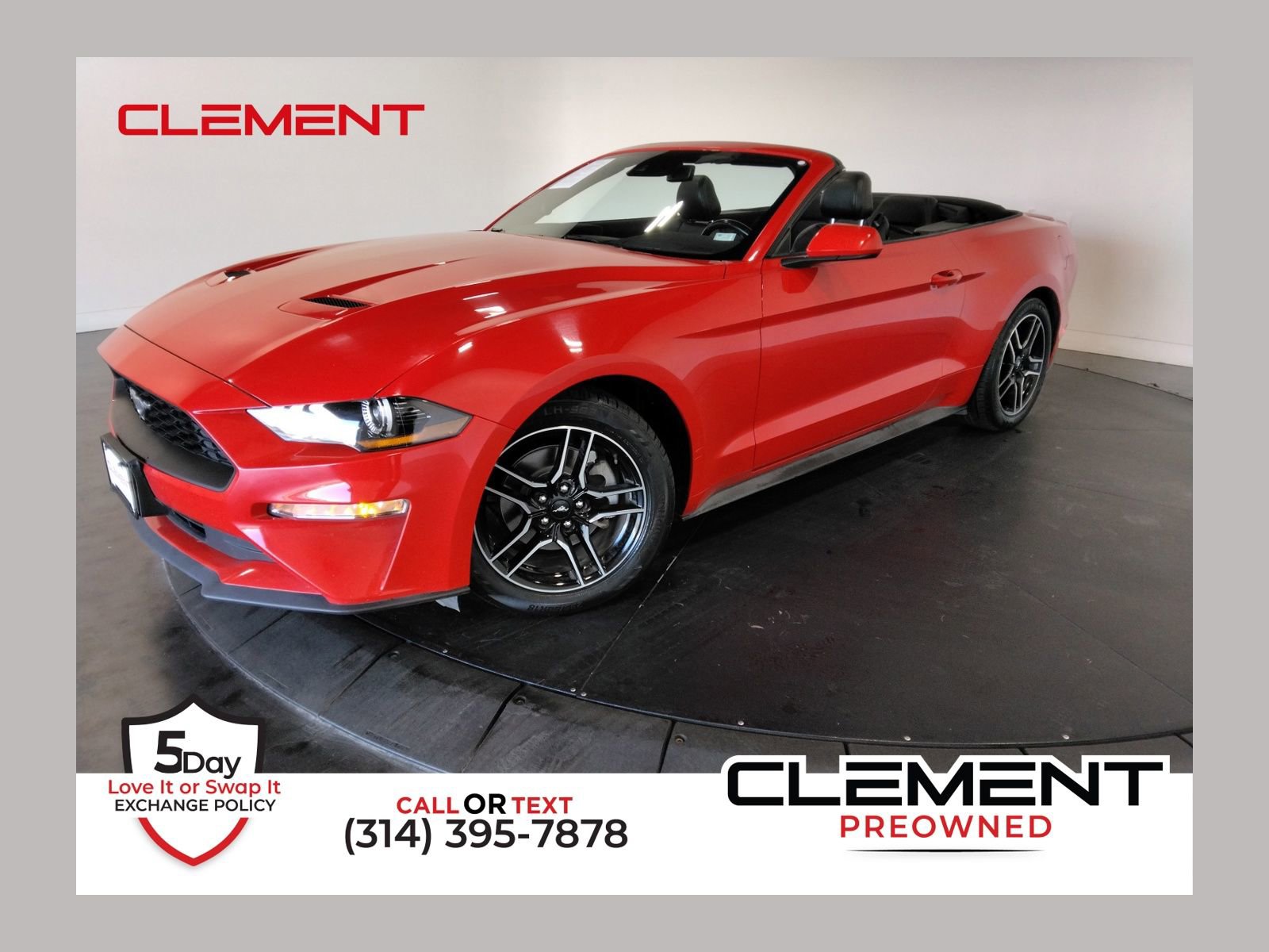 Used 2023 Ford Mustang Convertible image 1