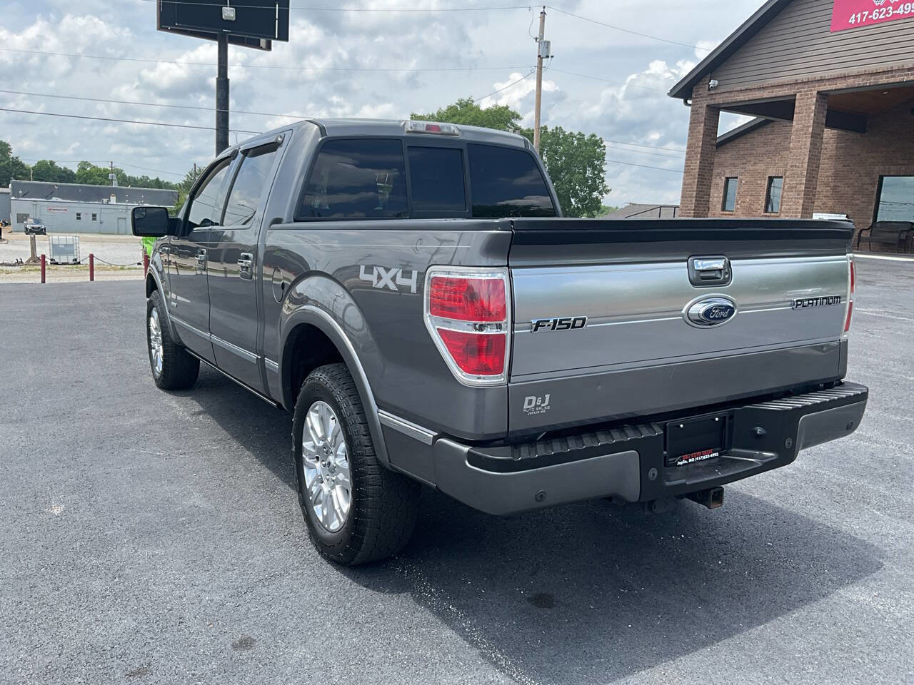 Used 2012 Ford F150 Platinum AWD/4WD image 3
