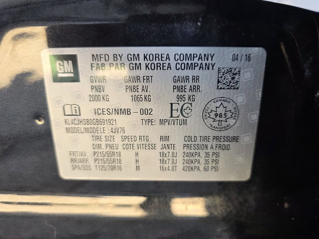 Used 2016 Buick Encore Premium w/ Experience Buick Package AWD/4WD image 33