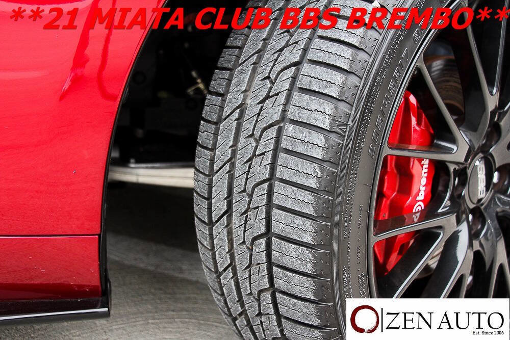 Used 2021 MAZDA MX-5 Miata Club w/ Brembo/BBS Recaro Package image 47