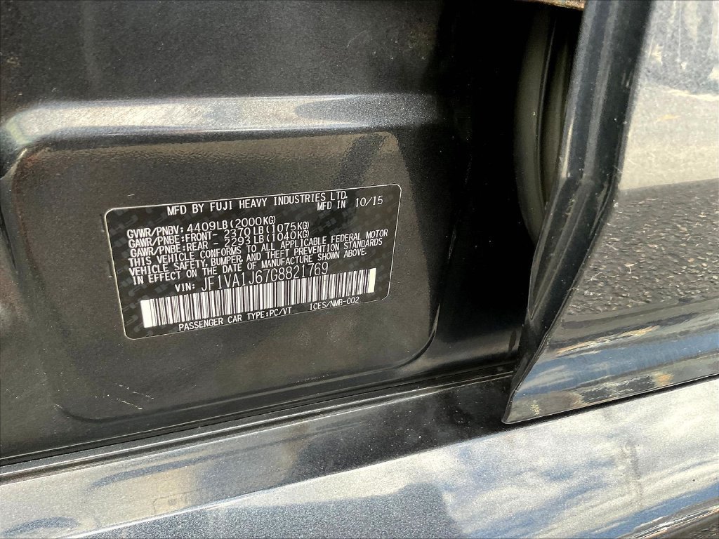 Used 2016 Subaru WRX Limited AWD/4WD image 19