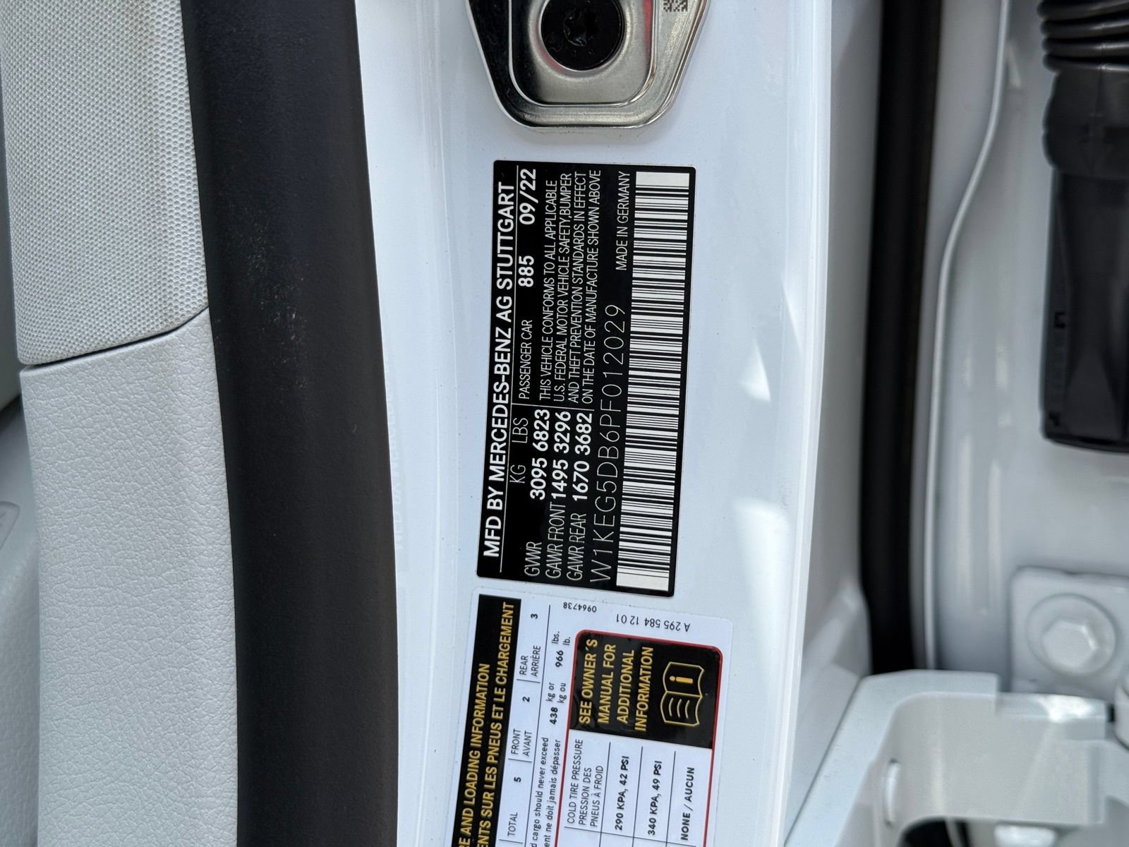 Used 2023 Mercedes-Benz EQE AMG 4MATIC Sedan image 37