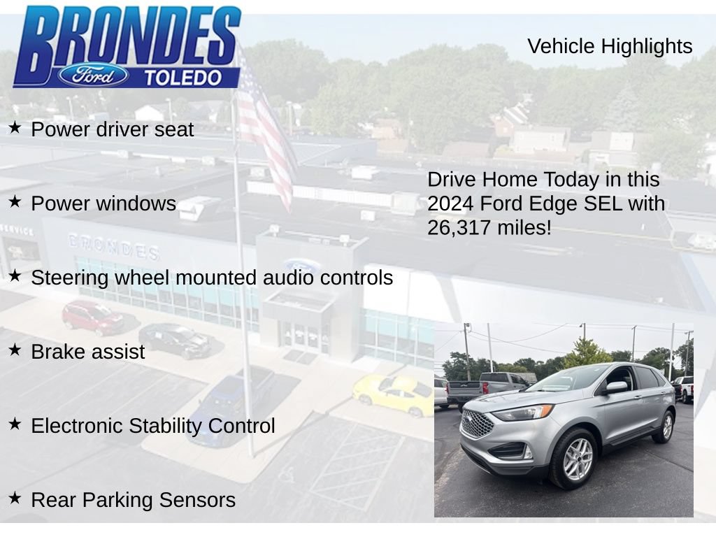 Used 2024 Ford Edge SEL w/ Convenience Package AWD/4WD image 17