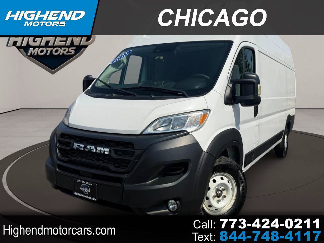 Used 2023 RAM ProMaster 3500 w/ Safety Group FWD image 1