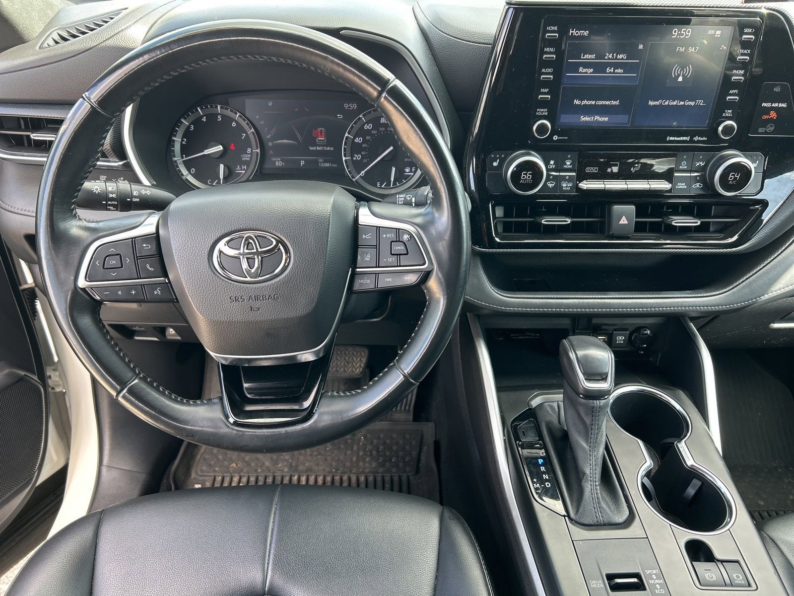 Used 2021 Toyota Highlander XSE FWD image 23