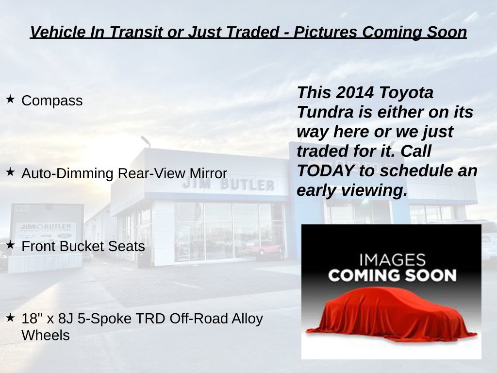 Used 2014 Toyota Tundra SR5 w/ TRD Off Road Package AWD/4WD image 2