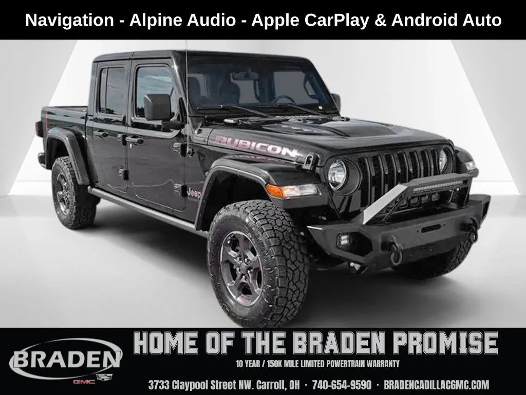 Used 2022 Jeep Gladiator Rubicon w/ Auxiliary Switch Group