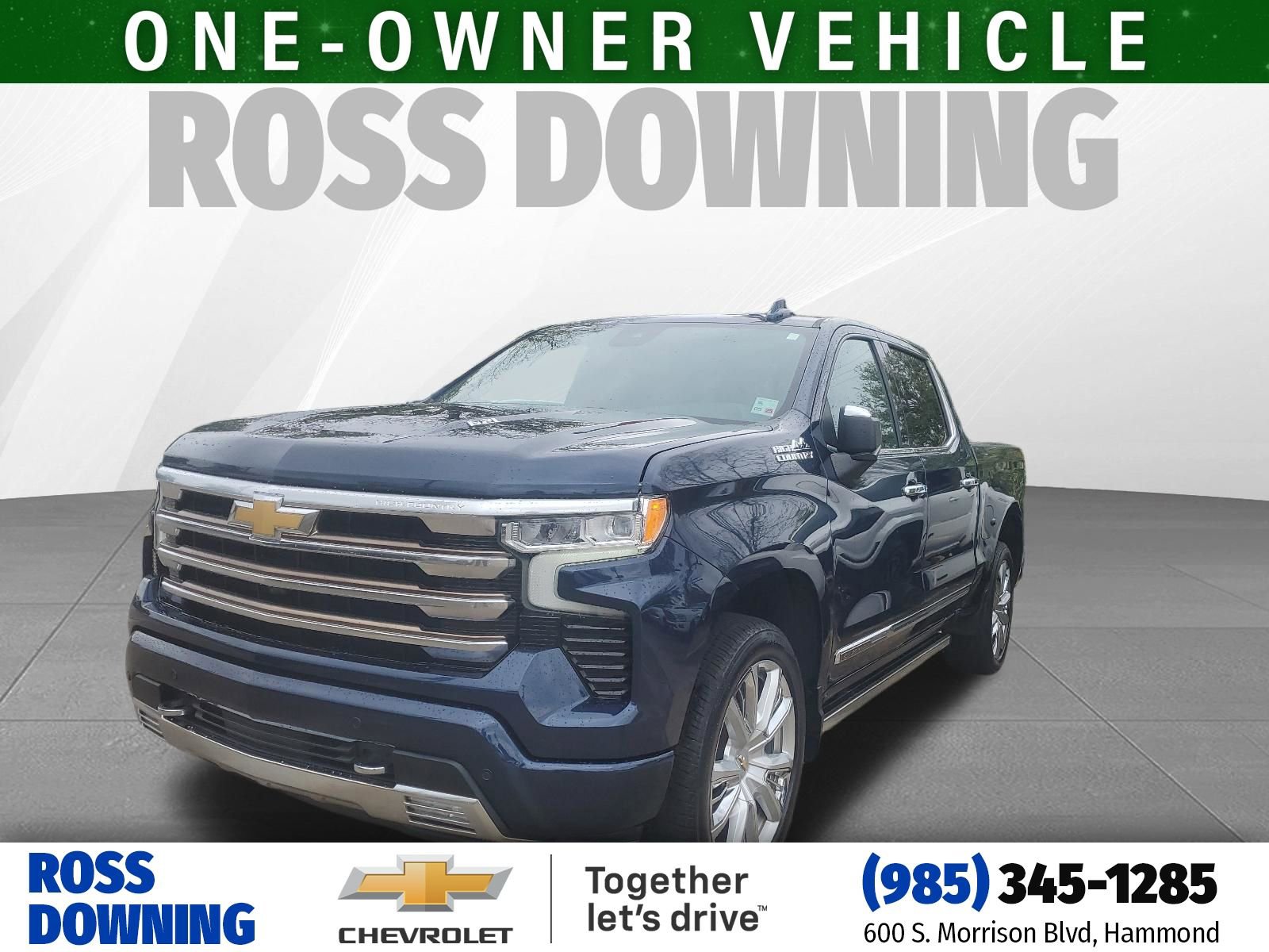 Certified 2022 Chevrolet Silverado 1500 High Country w/ High Country Premium Package image 1