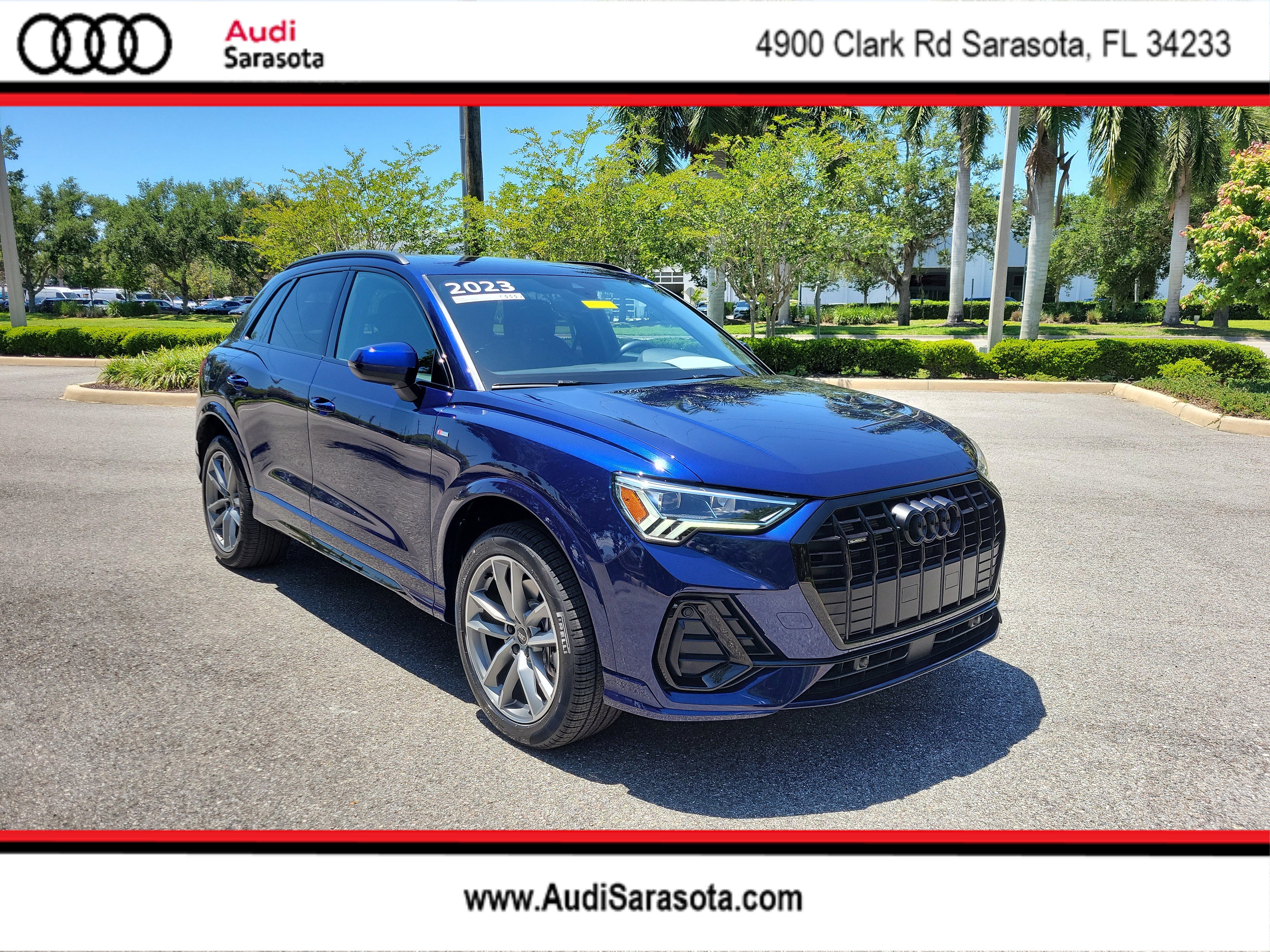 Certified 2023 Audi Q3 2.0T Premium w/ Black Optic Sport Package