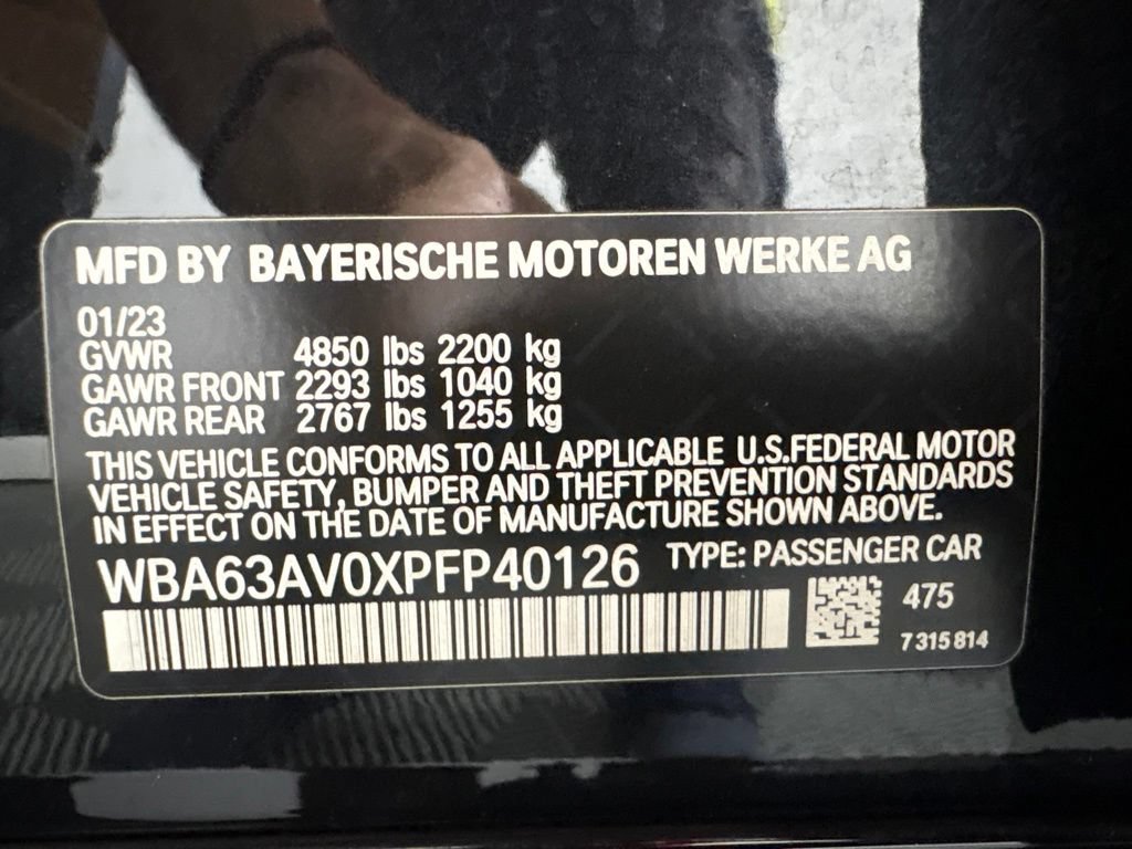 Certified 2023 BMW 430i Gran Coupe w/ M Sport Package RWD image 32