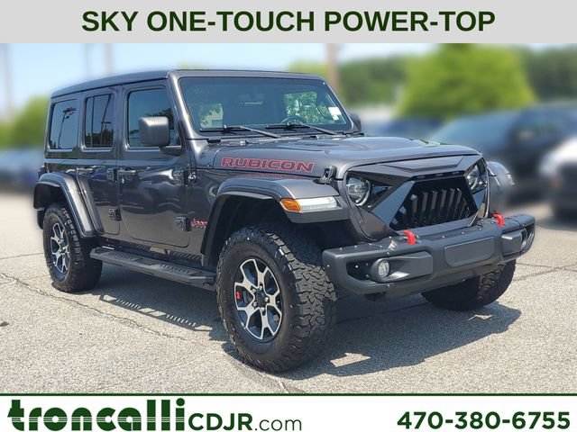 Certified 2021 Jeep Wrangler Unlimited Rubicon AWD/4WD image 1