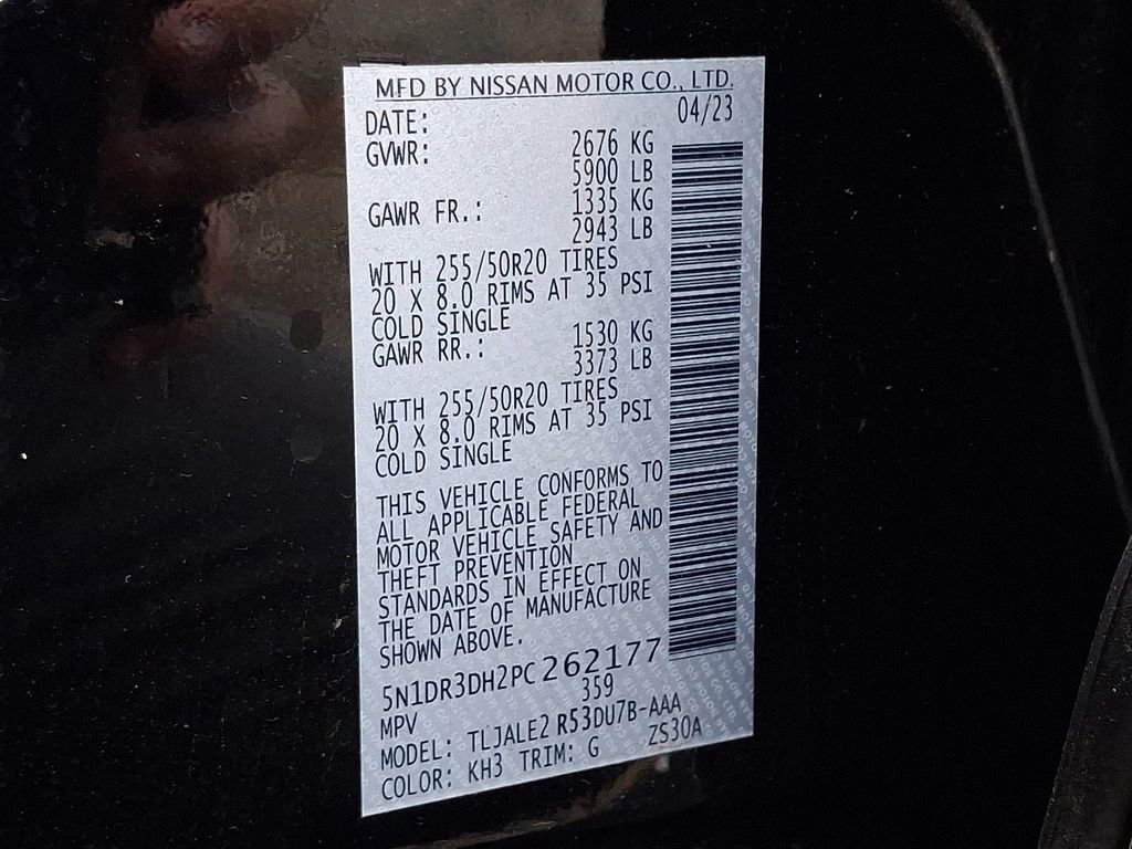 Used 2023 Nissan Pathfinder Platinum w/ Lighting Package (N93) image 29