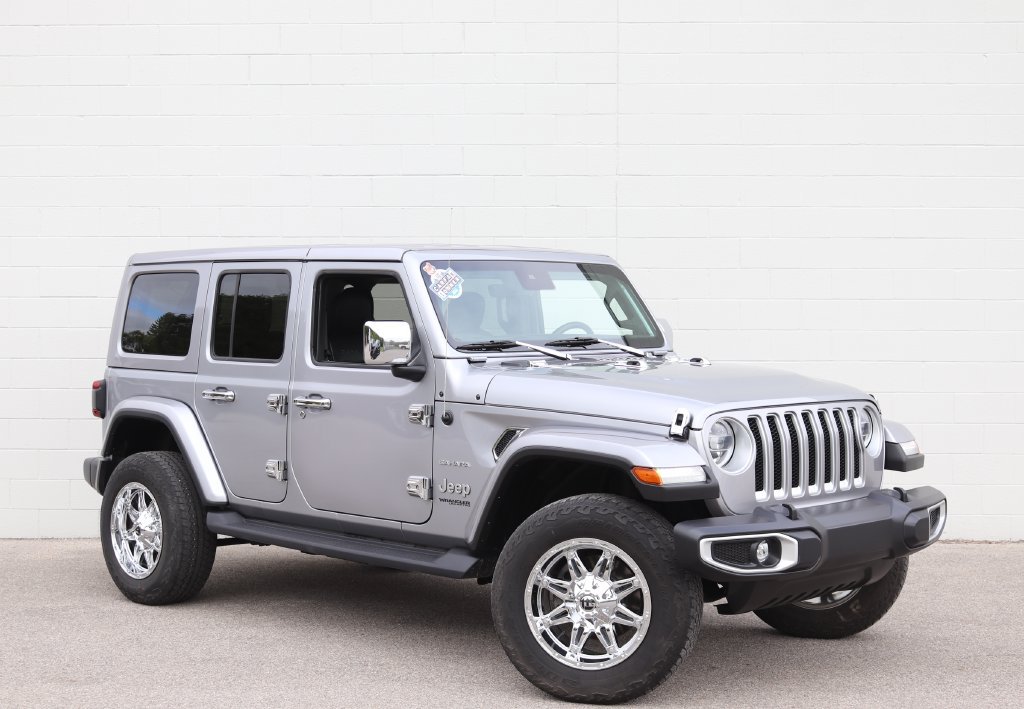 Used 2021 Jeep Wrangler Unlimited Sahara w/ Uconnect 4C Nav & Sound Group