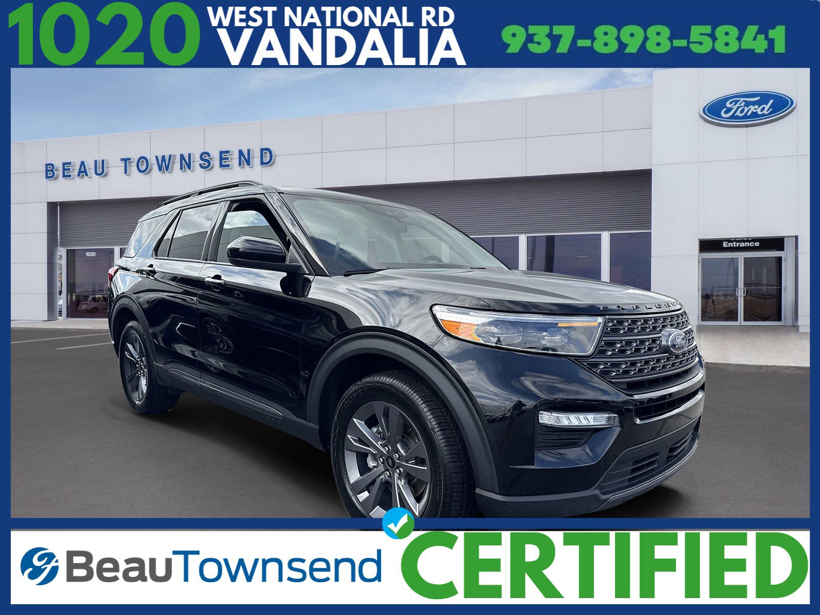 Certified 2022 Ford Explorer XLT w/ Equipment Group 202A