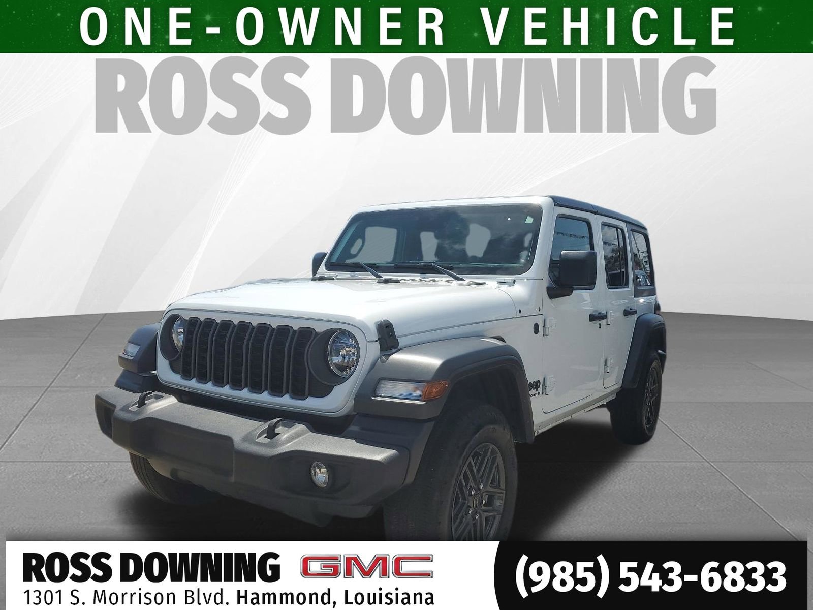 Used 2025 Jeep Wrangler Unlimited Sport AWD/4WD image 1