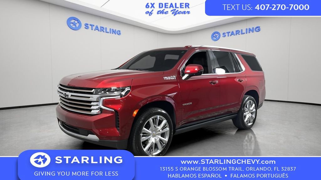 Certified 2023 Chevrolet Tahoe High Country AWD/4WD image 1