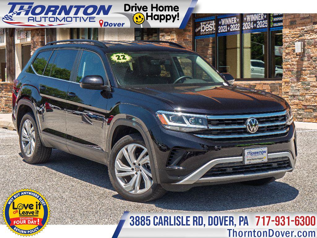 Used 2022 Volkswagen Atlas SE AWD/4WD image 1