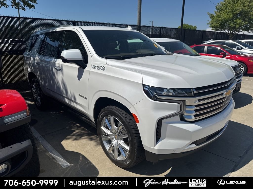 Used 2021 Chevrolet Tahoe High Country w/ Premium Package AWD/4WD image 1