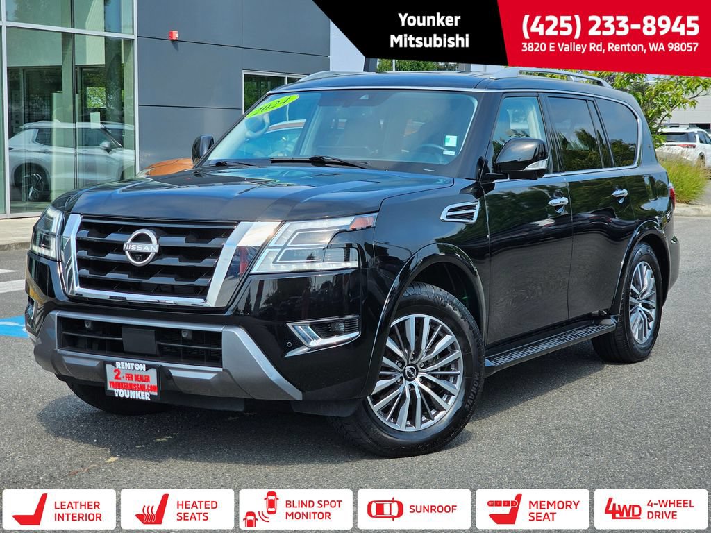 Used 2024 Nissan Armada SL w/ Captain's Chairs Package