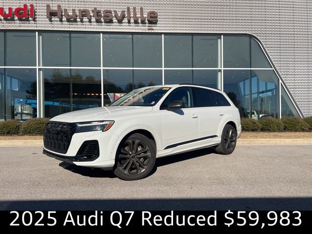 Certified 2025 Audi Q7 3.0T Premium Plus w/ Premium Plus Package