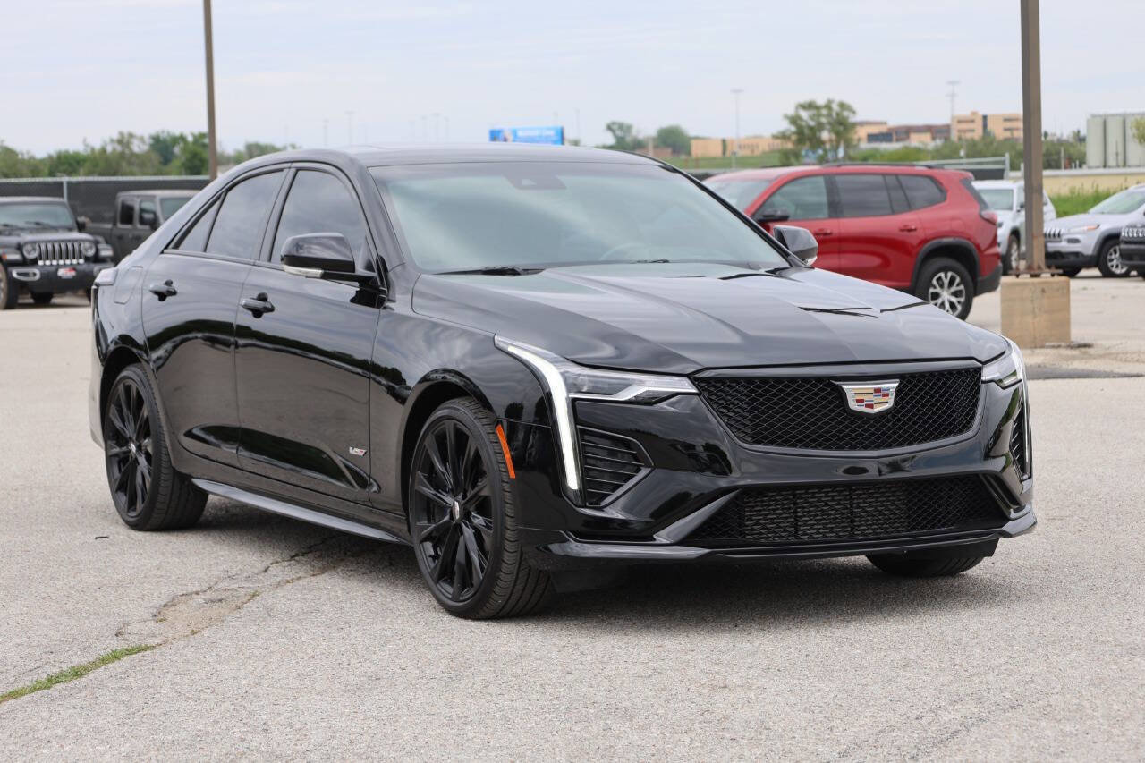 Used 2021 Cadillac CT4 V w/ Technology Package AWD/4WD image 4