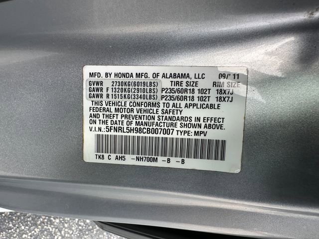 Used 2012 Honda Odyssey Touring image 41