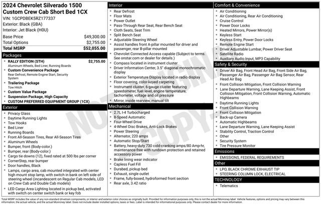 Used 2024 Chevrolet Silverado 1500 Custom w/ Rally Edition image 27