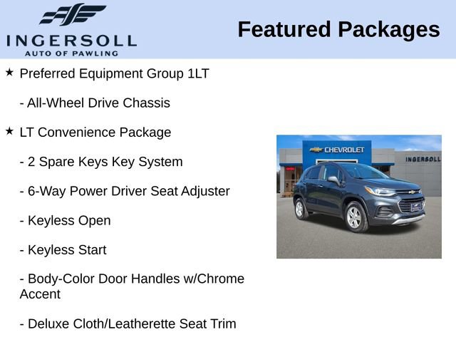Used 2018 Chevrolet Trax LT w/ LT Convenience Package AWD/4WD image 15