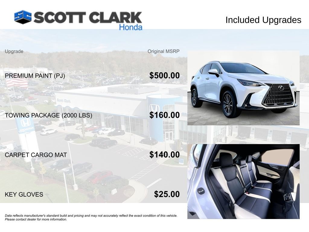 Used 2024 Lexus NX 250 FWD w/ Towing Package (2000 Lbs) image 8