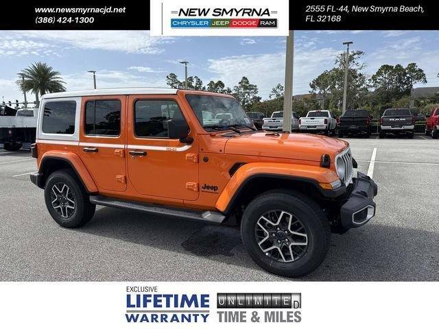 New 2026 Jeep Wrangler Unlimited Sahara w/ Whitecap Package