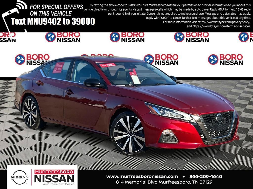 Used 2020 Nissan Altima 2.0 SR