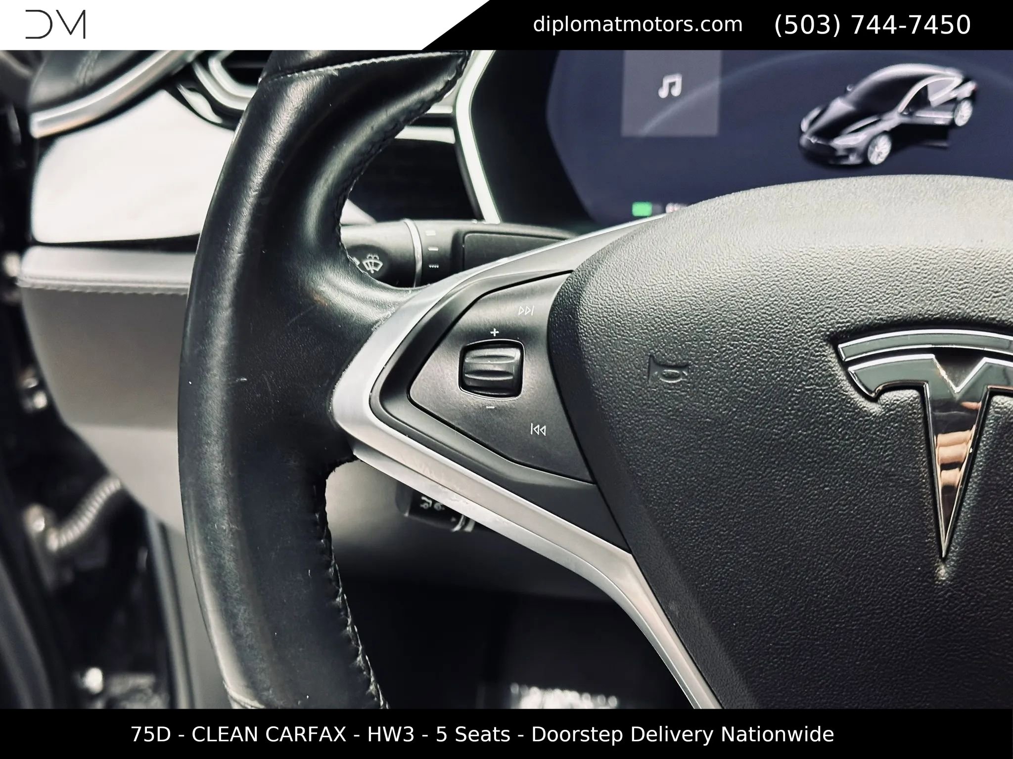 Used 2018 Tesla Model S 75D AWD/4WD image 29