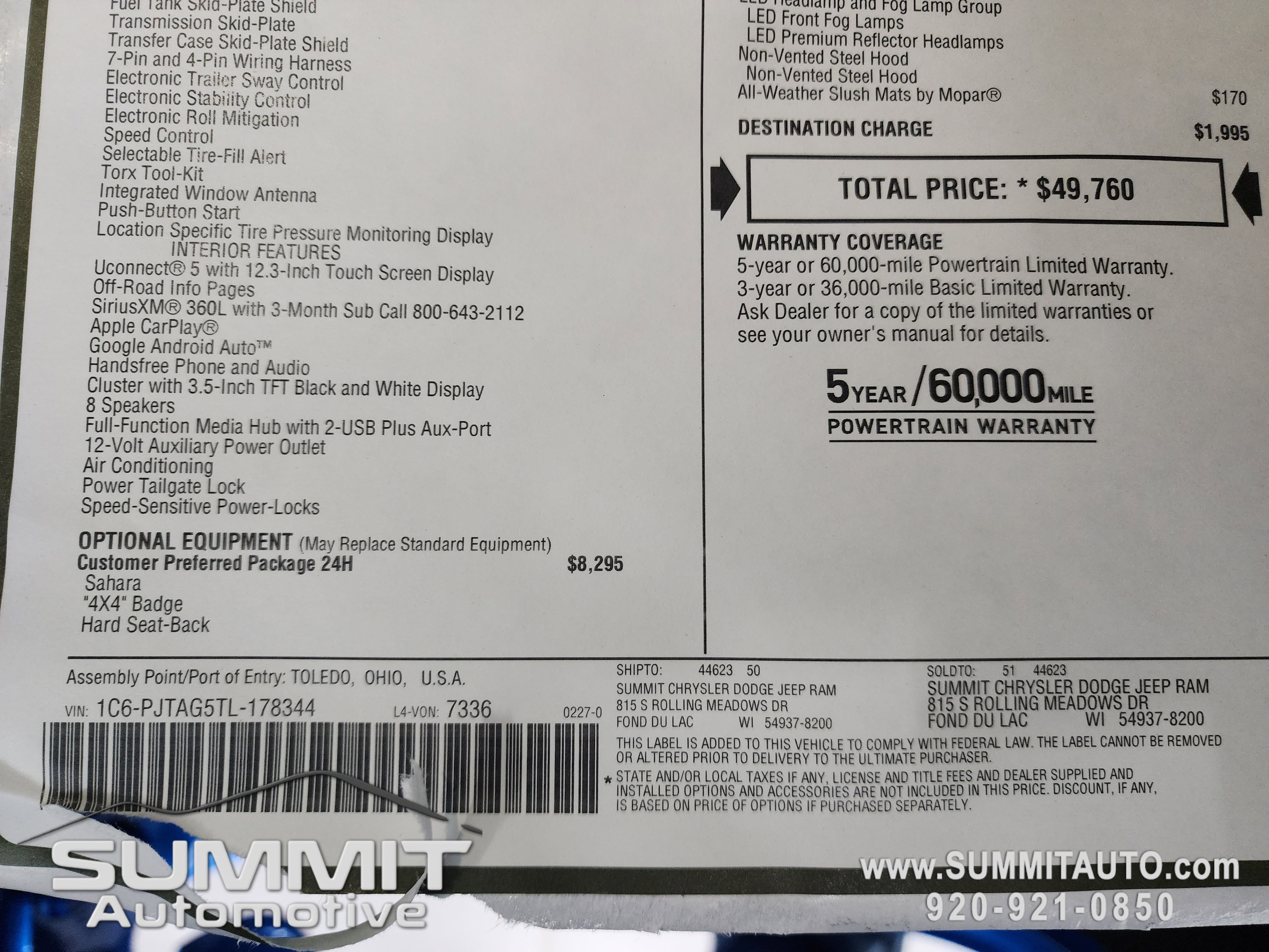 New 2026 Jeep Gladiator Sahara image 37