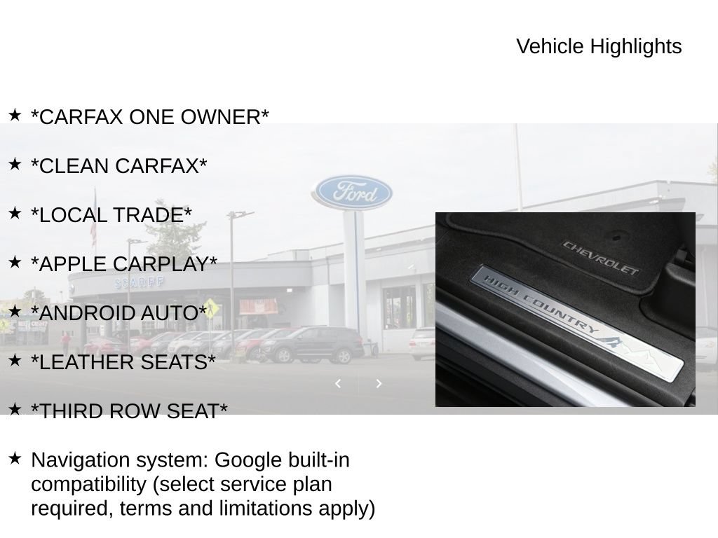 Used 2025 Chevrolet Tahoe High Country AWD/4WD image 19