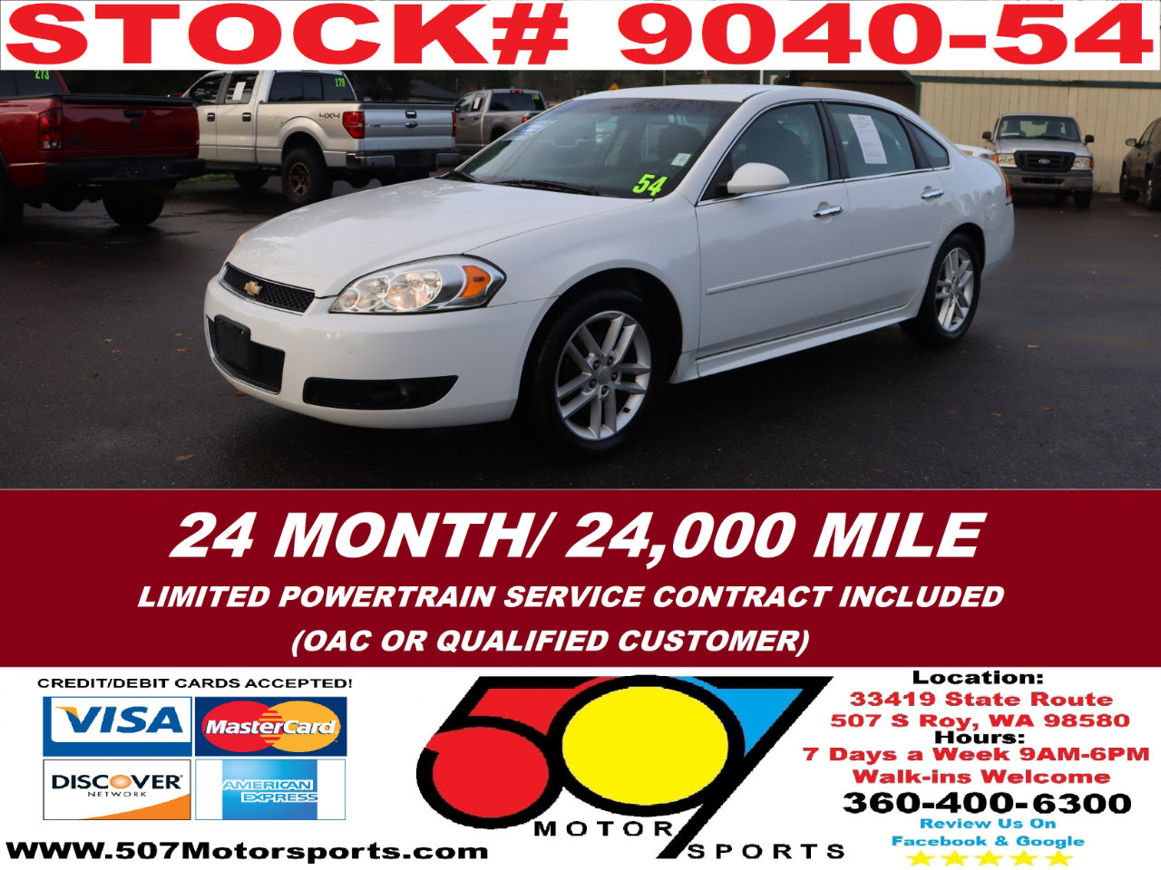 Used 2016 Chevrolet Impala LTZ