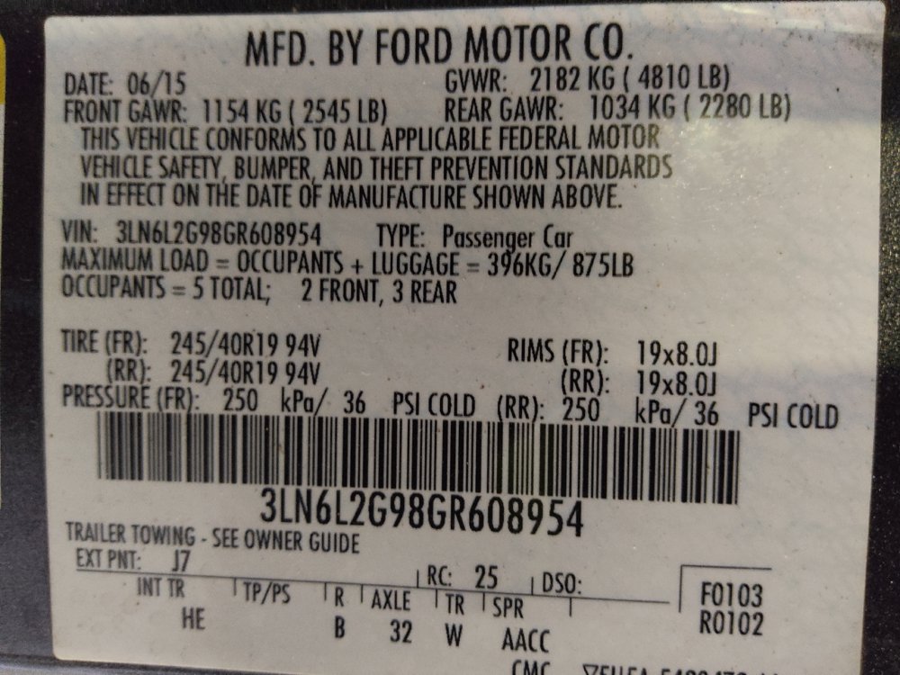 Used 2016 Lincoln MKZ FWD image 33