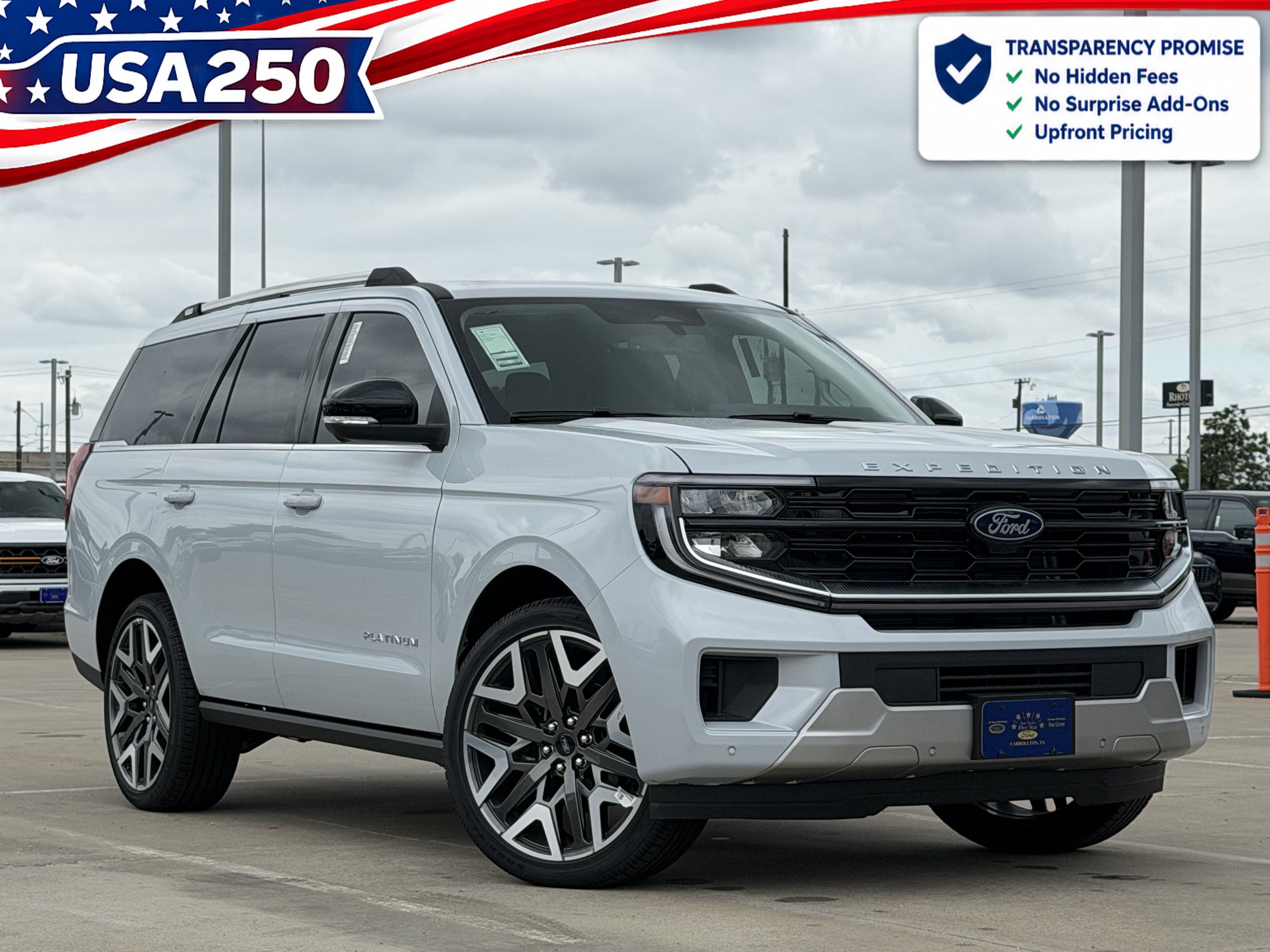 New 2026 Ford Expedition Platinum w/ Platinum Ultimate Package